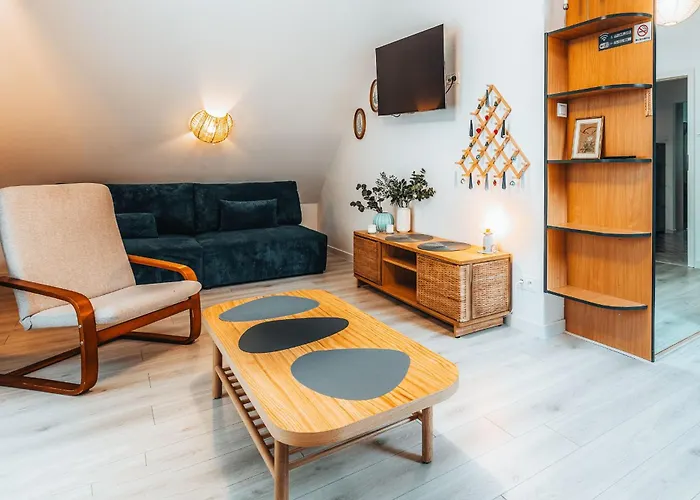 Apartament Kołobrzeg 250 m do Plaży Zachodniej Garaż Balkon Klimatyzacja