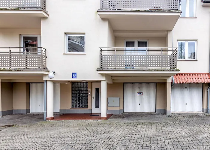 Apartament Kołobrzeg 250 m do Plaży Zachodniej Garaż Balkon Klimatyzacja